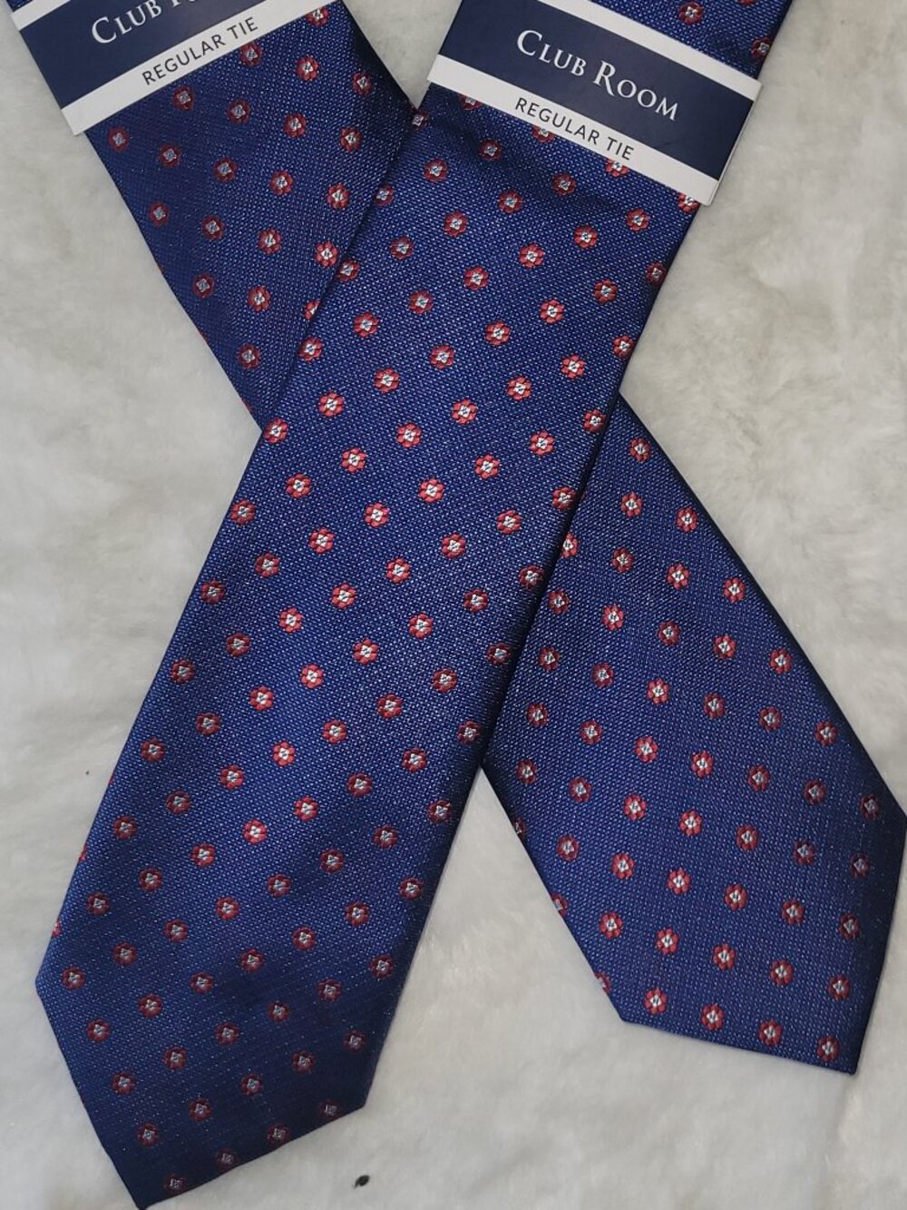Club Room Mens Burnell Classic Floral N Red OS